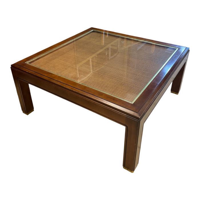 Large Midcentury Wooden Coffee Table