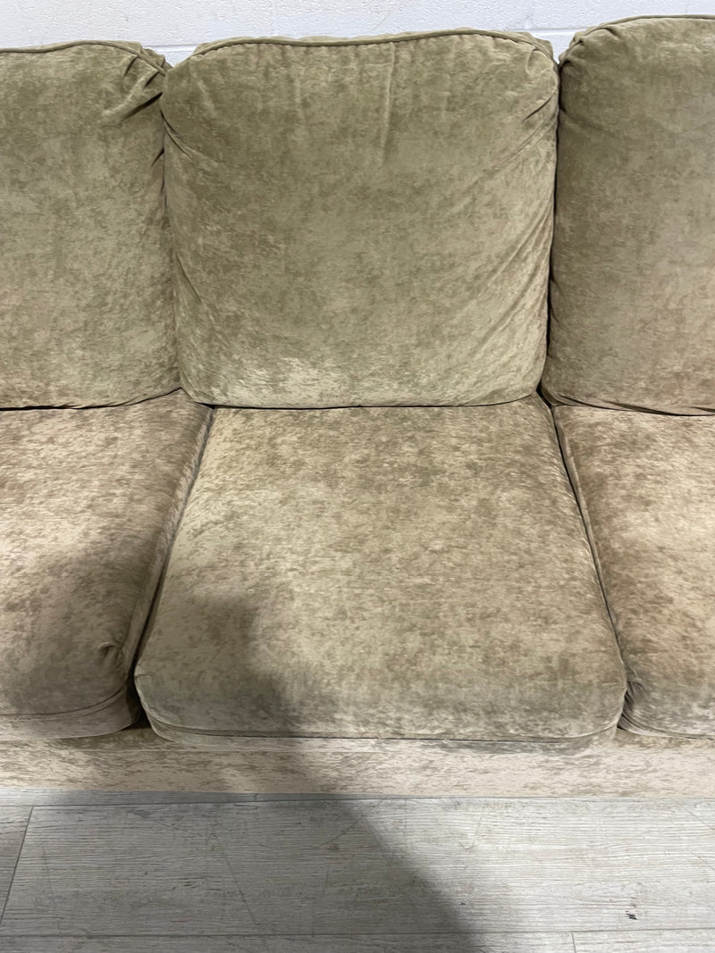 Tippy Taupe Three Seater Sofa