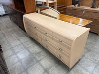 Light Wood Dresser with Mirror