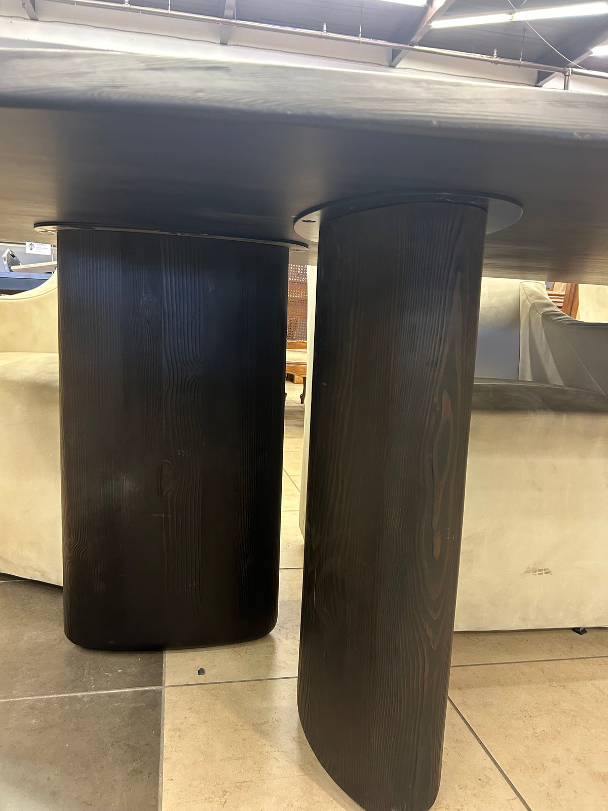 Oslo Cylinder Rectangular Dining Table