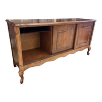 French Provincial 3-Door Sideboard Cabinet