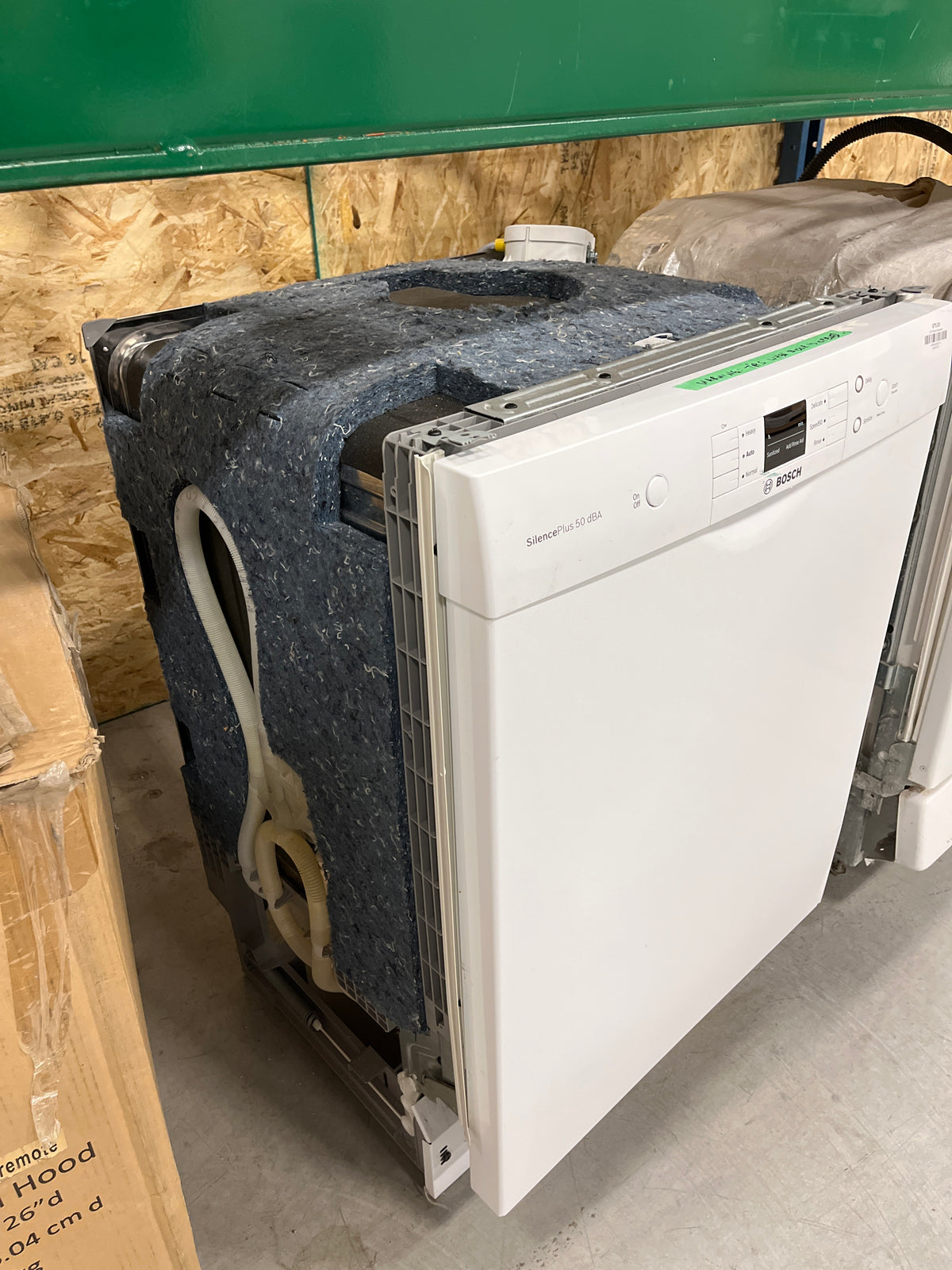 24"W White Dishwasher