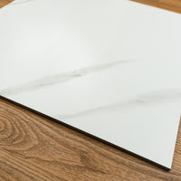 24" X 24" Porcelain Tile - White 4 pcs (15.49 sq ft/box)