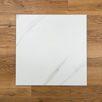 24" X 24" Porcelain Tile - White 4 pcs (15.49 sq ft/box)