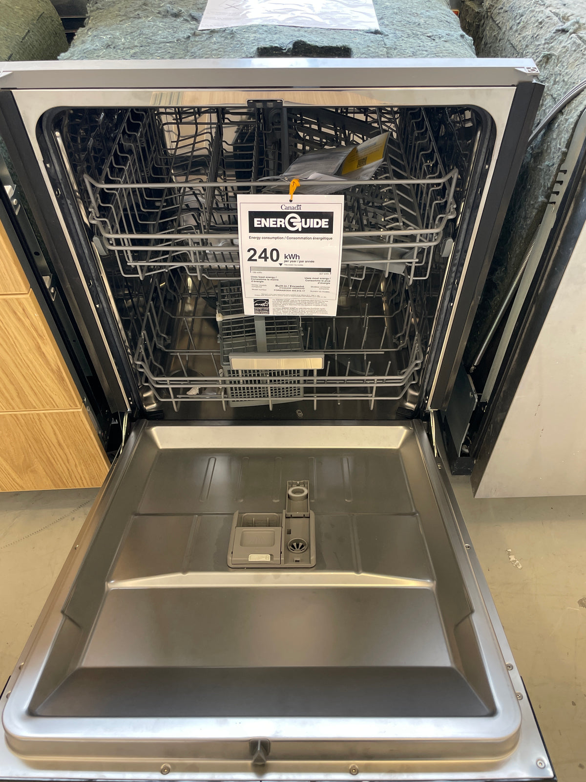 Panel Ready Dishwasher (Bamboo Wood-look Front)