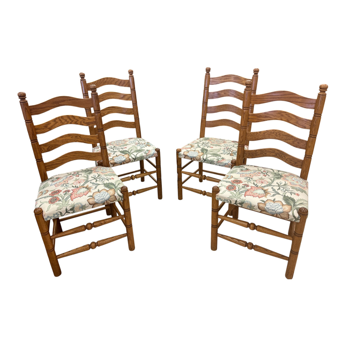 Fauna Ladder Back Dining Chairs (A set of Four)