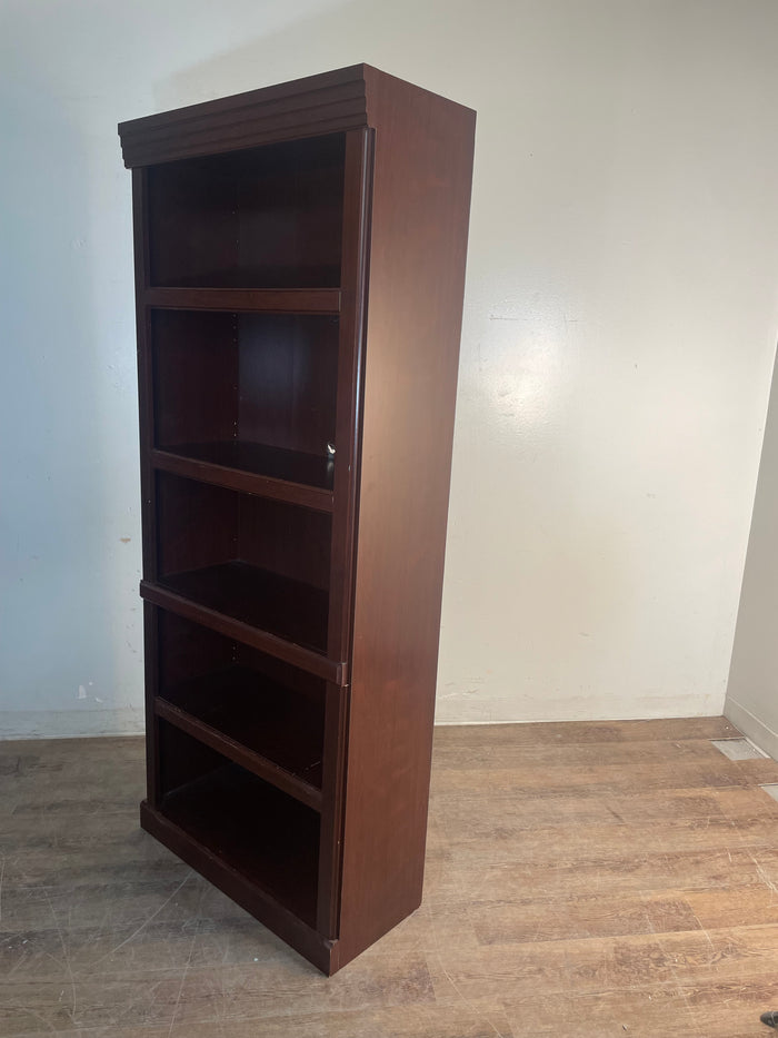 Redwood Veneer Bookcase