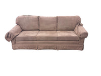 Dusty Rose Patterned 3-Seater Sofa