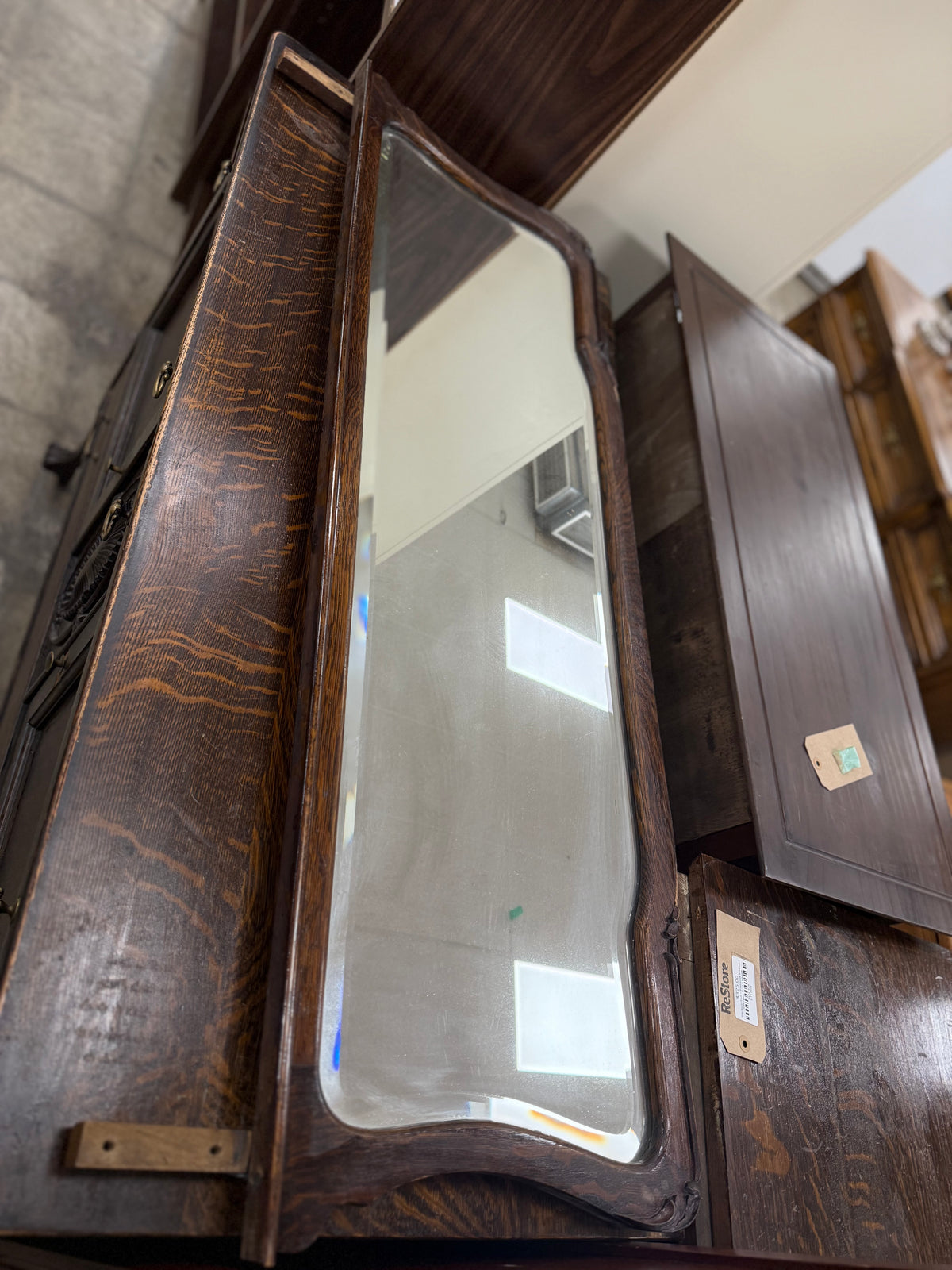 Dark Brown and Honey Brown Buffet