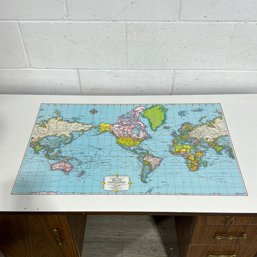 World Map Student Desk
