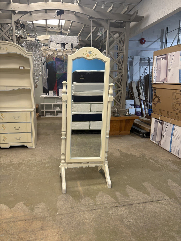 24-Inch French Provincial Standing Mirror