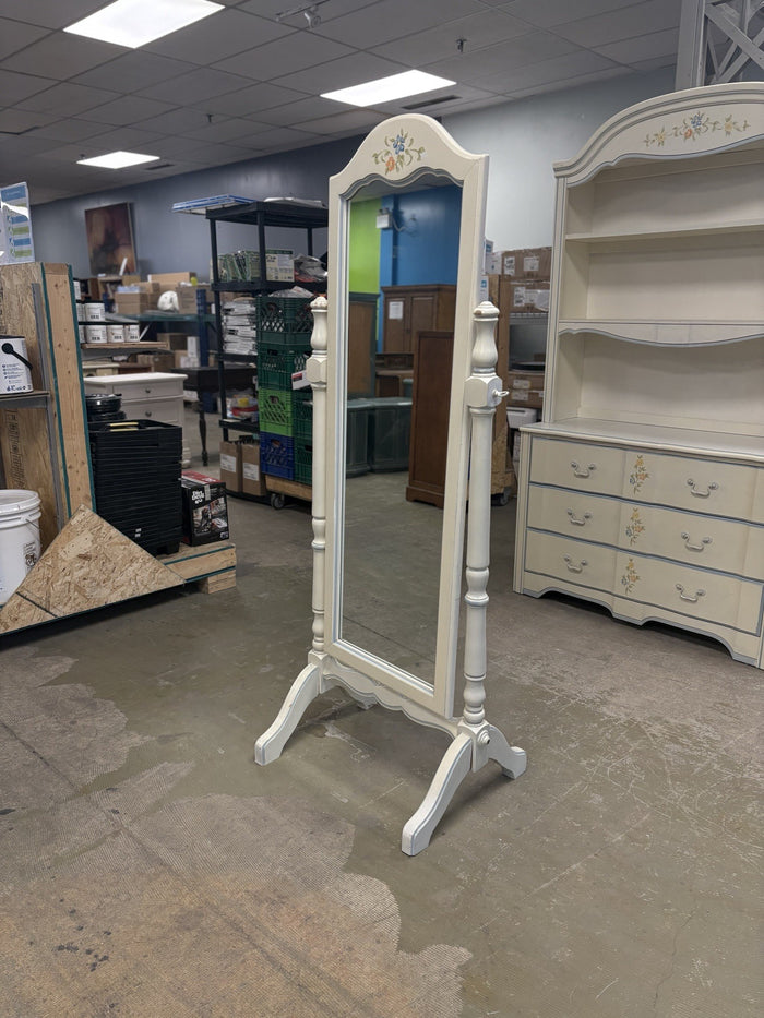 24-Inch French Provincial Standing Mirror