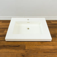 24-inch x 21-inch Sink in White