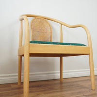 24-inch W Bentwood Armchair in Green