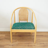 24-inch W Bentwood Armchair in Green