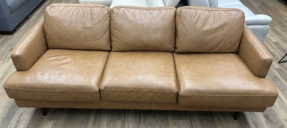 3-Seater Top Grain Leather Sofa