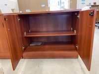 Woodgrain-look Entertainment Unit - 72x29.5x20 inches