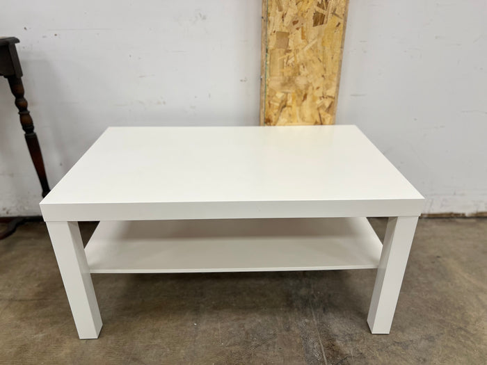 White Wooden Coffee Table