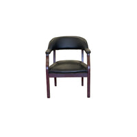 25.5-Inch Black Office Star Traditional Guess Chair