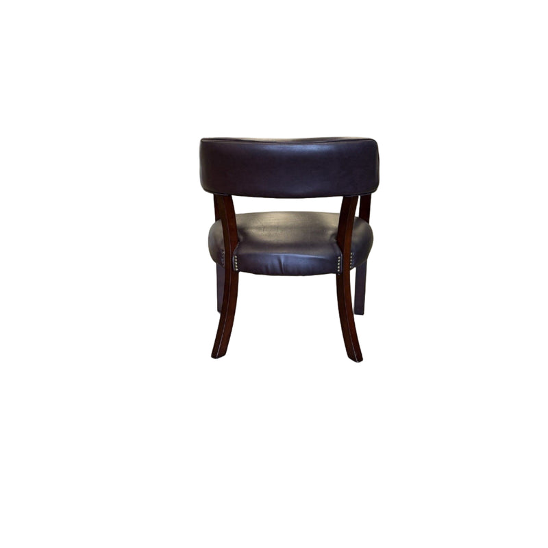 25.5-Inch Cherry Red Office Star Traditional Guess Chair