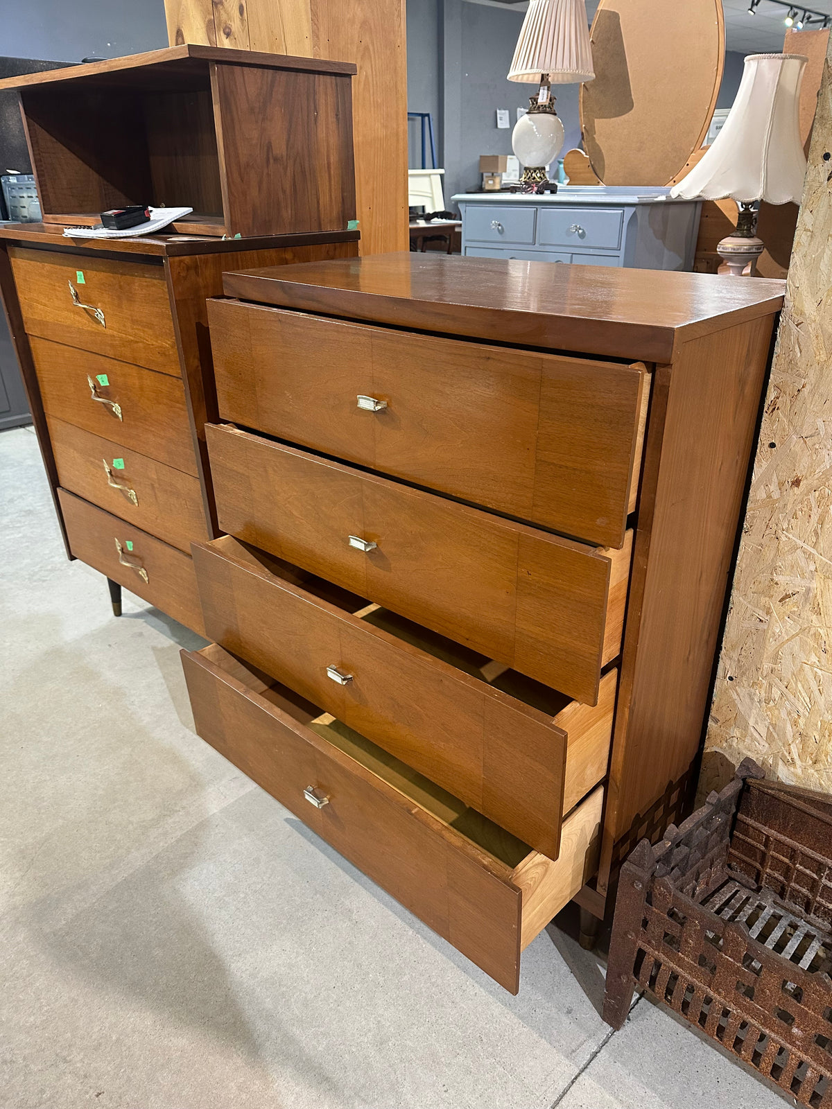 4 Drawer Teak Dresser