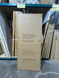 Three-panel Two Sliding Doors in White