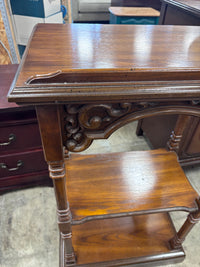 Wooden Multi-Tiered Parlour Stand