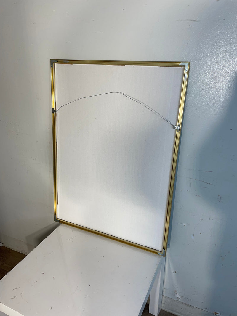 "Le Bateau-atelier" By Claude Monet Framed Print