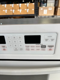 White Whirlpool Gold Double Wall Oven