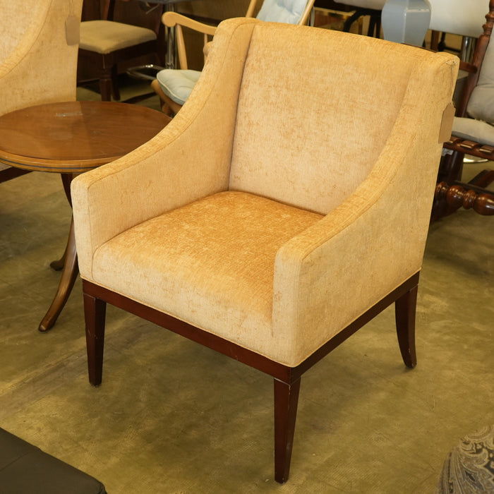 26-inch W 1-Seat Fabric Lounge Chair in Light Beige