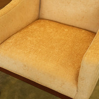 26-inch W 1-Seat Fabric Lounge Chair in Light Beige
