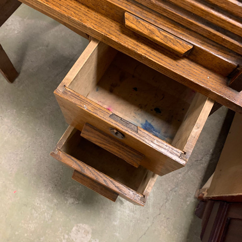 26-inch W Antique Secretary Desk