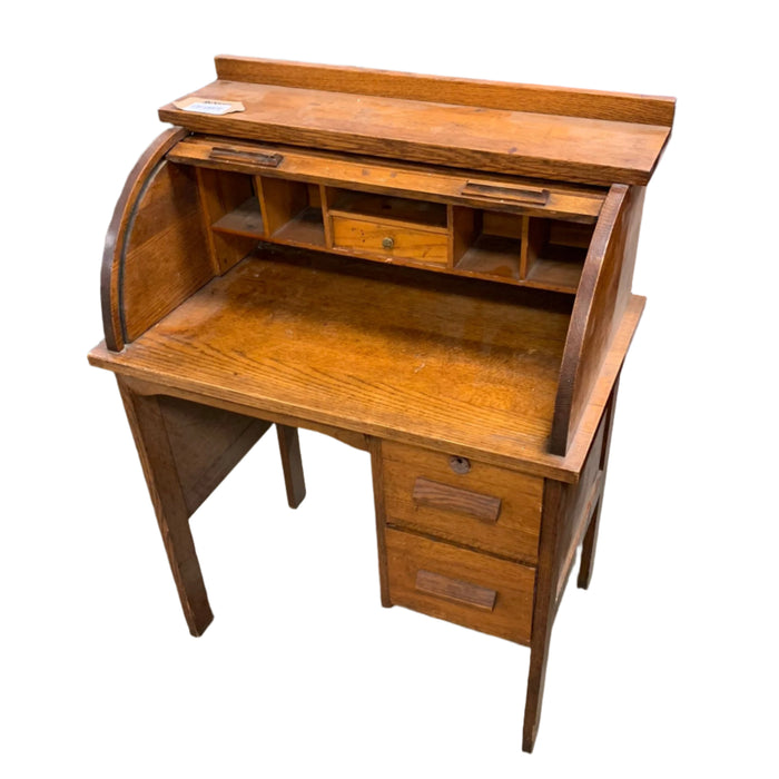 26-inch W Antique Secretary Desk