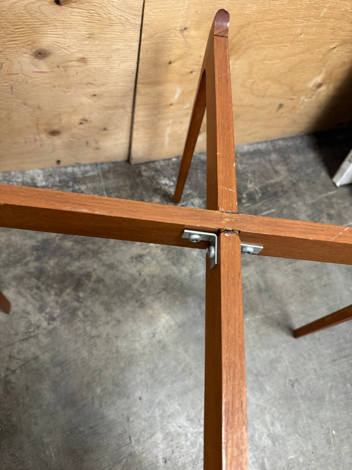 Hans Engholm and Svend Åge Willumsen Folding Tray Table Set
