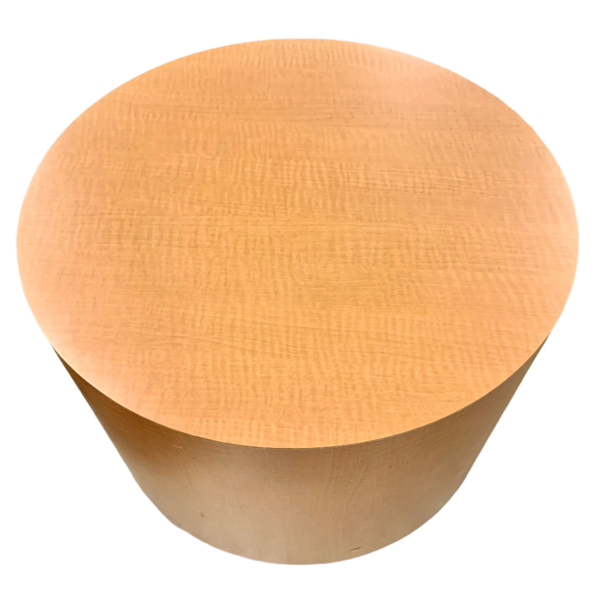 25-Inch Diameter Round Wood Coffee Table
