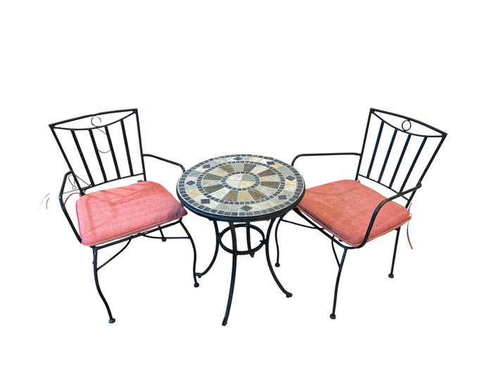 Mosaic Patio Bistro Set