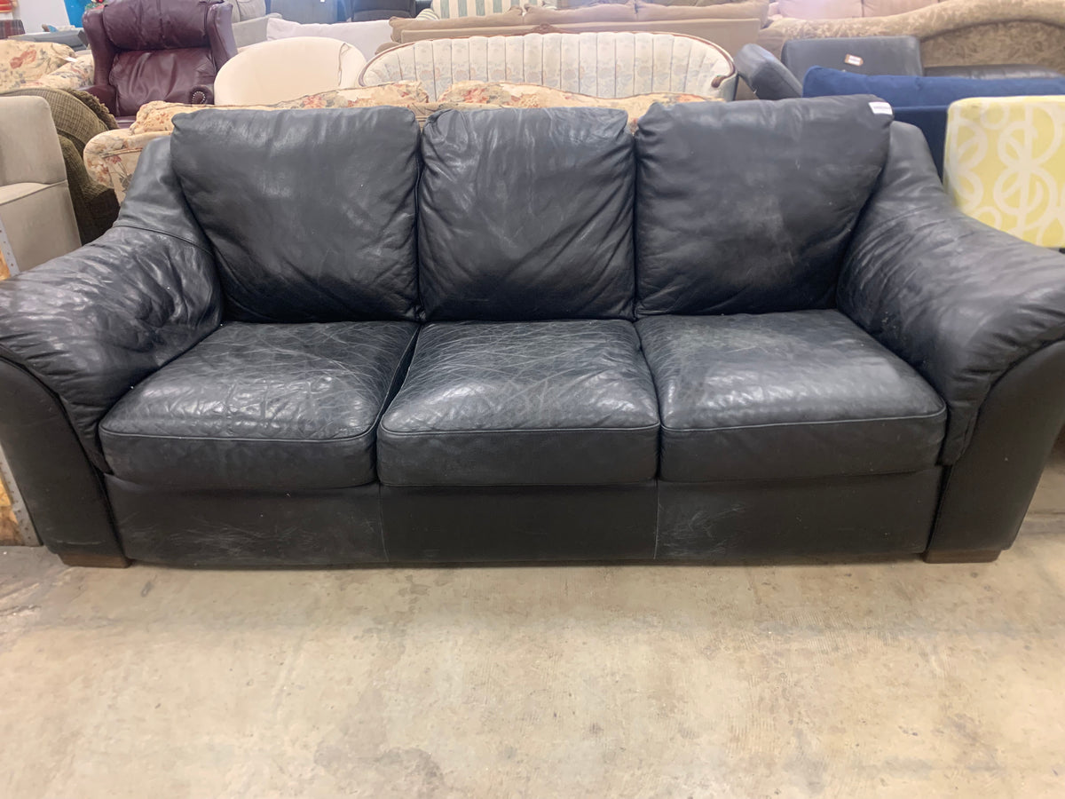 Natuzzi 3 Seater Leather Sofa