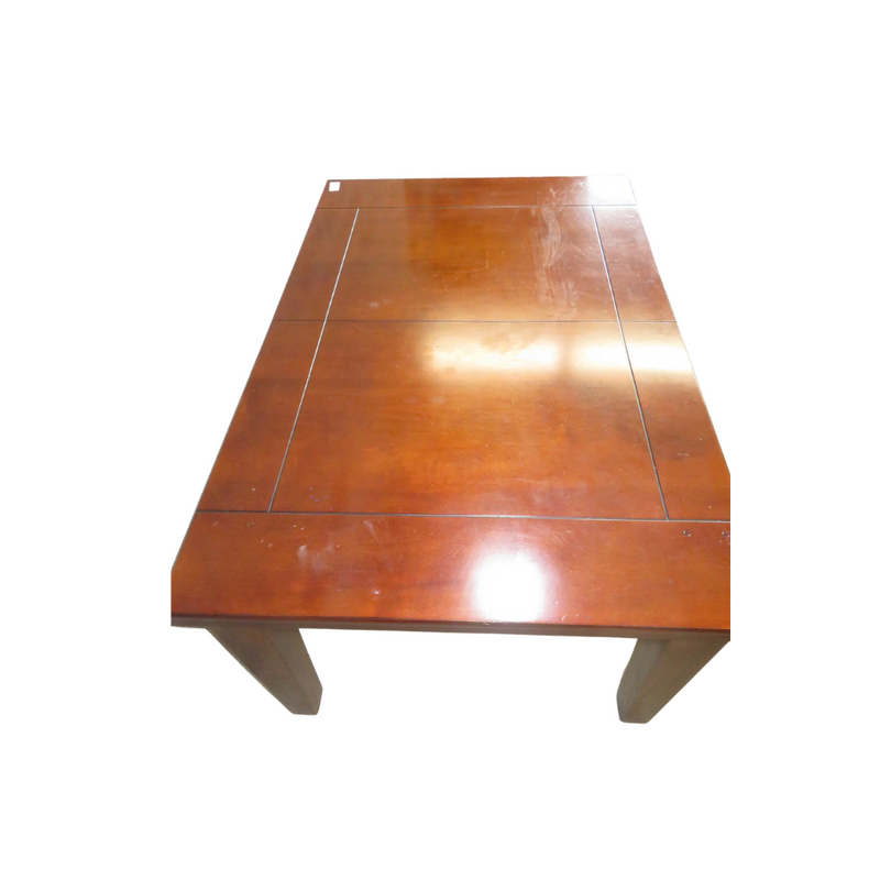 64"W Wooden Dining Table