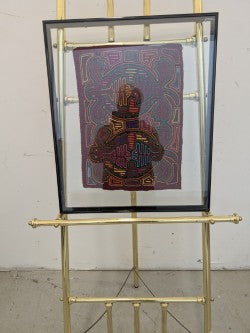 Framed Kuna Mol And Panel