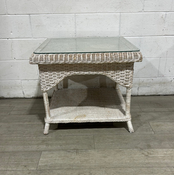 Henry Link Wicker Cocktail Table