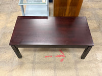 Small Reddish Brown Coffee Table