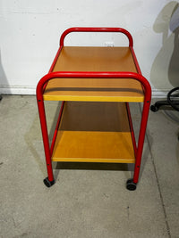 Vintage Postmodern Serving Trolley