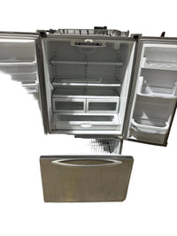KitchenAid French Doors Stainless Steel Refrigerator Bottom Drawer Freezer