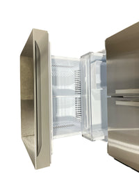 LG 33 in Stainless Steel Standard-Depth French Door Refrigerator w/ Ice Maker