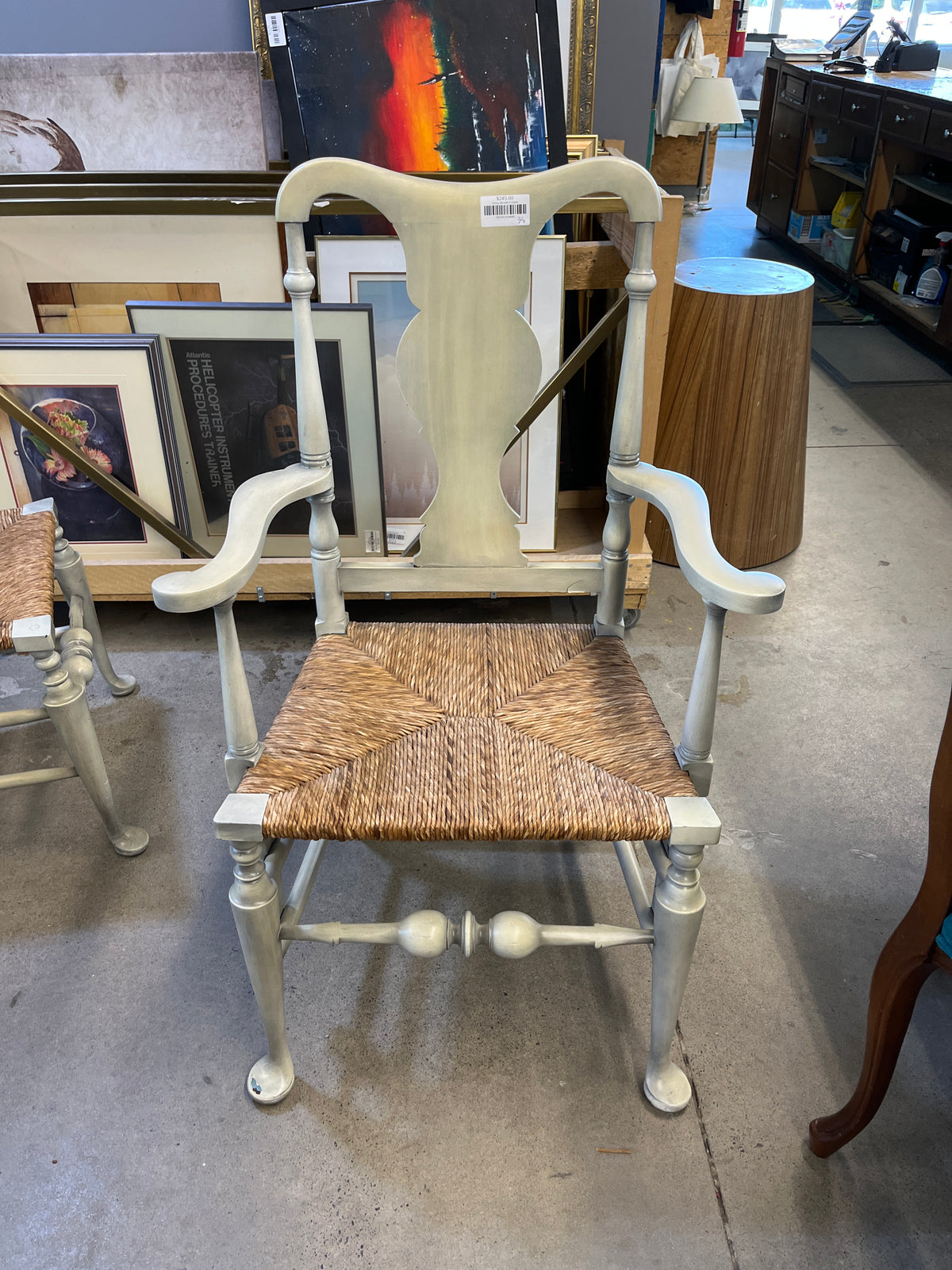 48"W Oval Dining Set w/ 6 Chairs