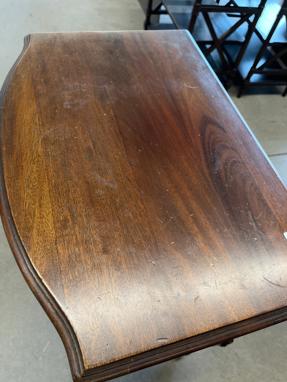 22"W Wood Side Table with 2 Drawers