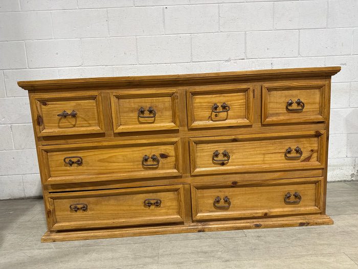 Elegant Pine Dresser 64.5"W