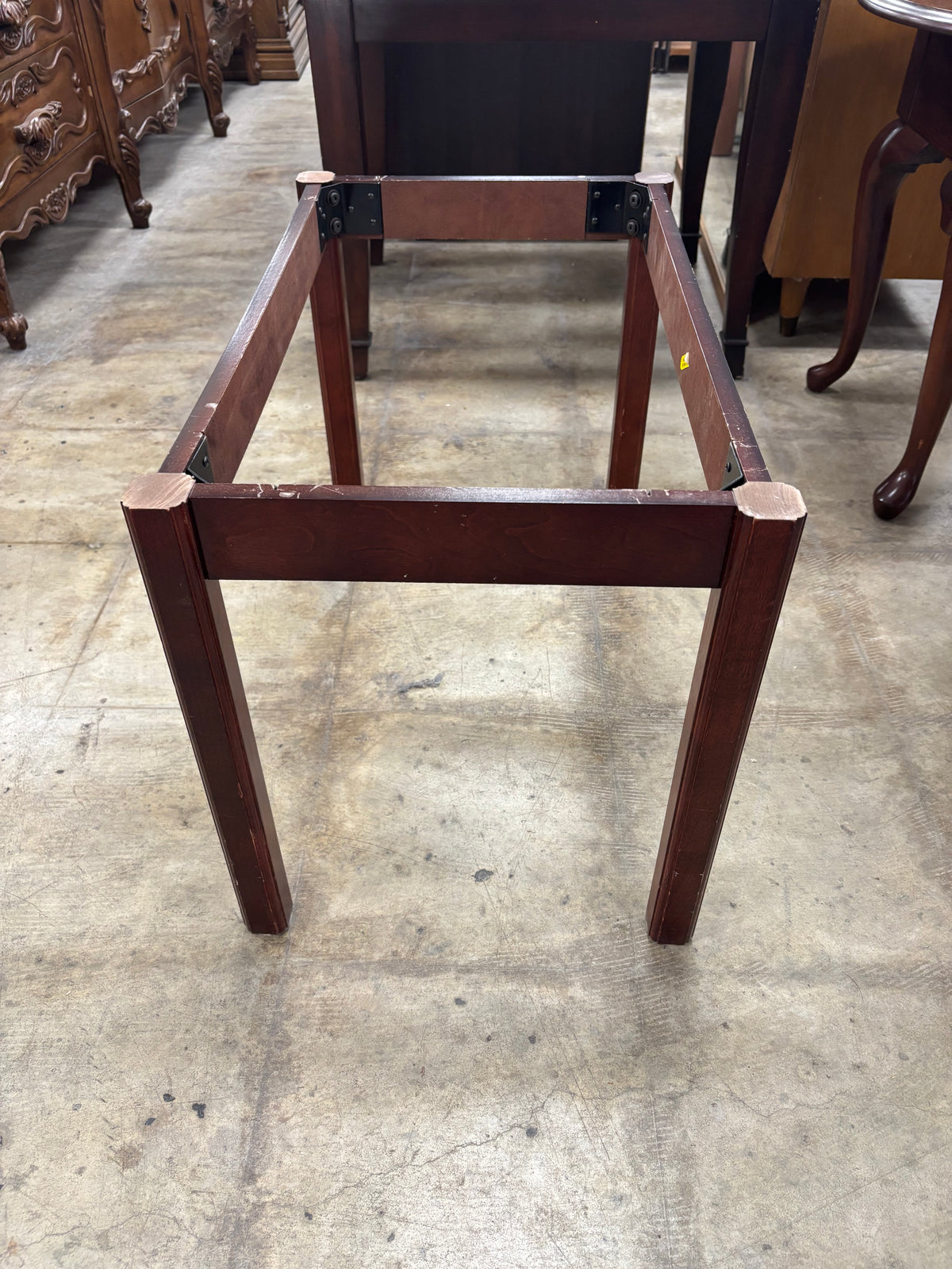 Mahogany Wood Butler Tray Table