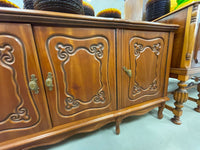 4-Drawer Light Brown Sideboard