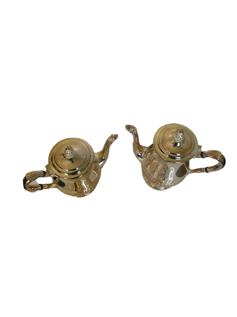 WM. A. Rogers Brass Plated Tea Set - 2 Pieces